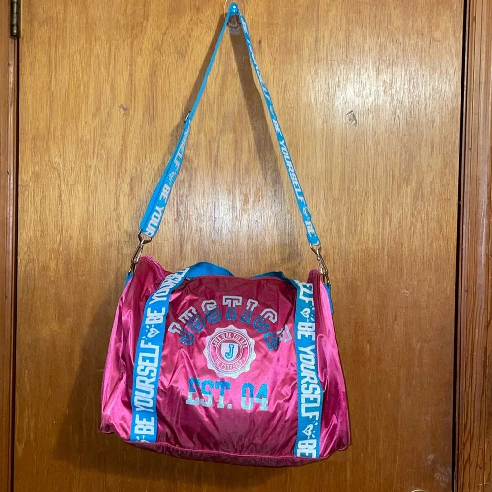 •JUSTICE•DARK PINK/BLUE 
